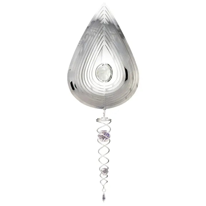 Crystal Mirror Teardrop - Mini Set Wind Spinner