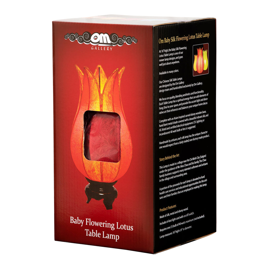 Baby Flowering Lotus Lamp Citrus