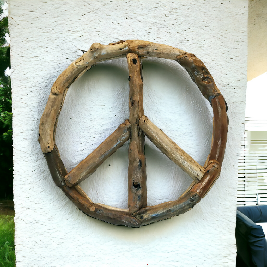 DRIFTWOOD PEACE SIGN | Om Gallery