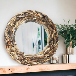DRIFTWOOD MIRROR WREATH
