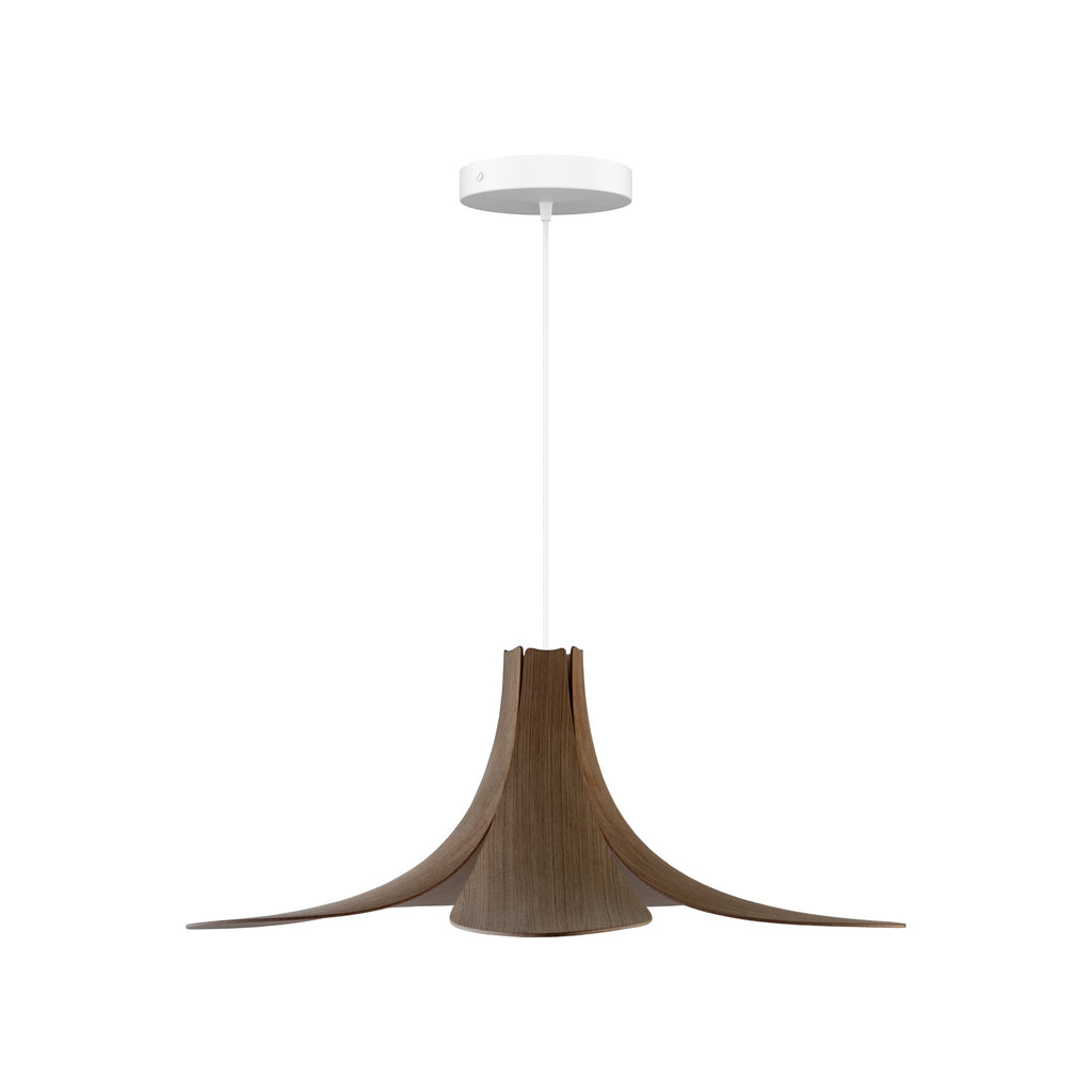 Jazz Hardwired Pendant in Dark Oak