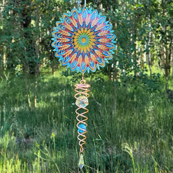 Floral Mandala - Mini Set Wind Spinner