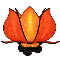 Baby Blooming Lotus Lamp, Citrus