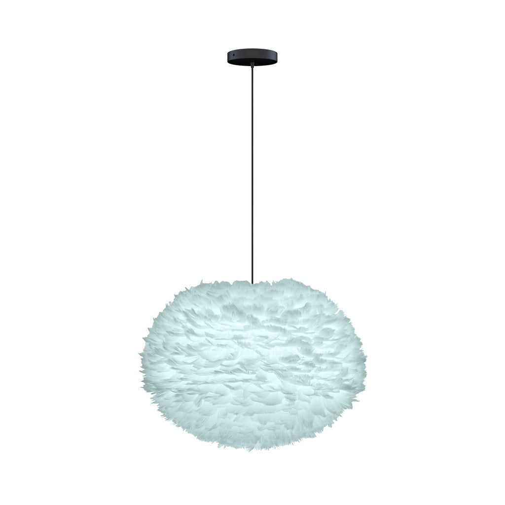 Eos Large Hardwired Pendant in Light Blue
