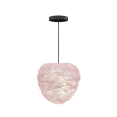 Eos Evia Large Hardwired Pendant in Light Rose