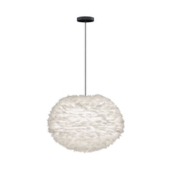 Eos Large Hardwired Pendant in White