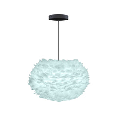 Eos Medium Hardwired Pendant in Light Blue