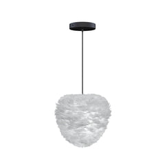 Eos Evia Large Hardwired Pendant in Grey