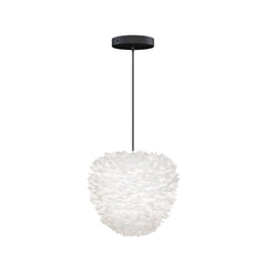 Eos Evia Medium Hardwired Pendant in White