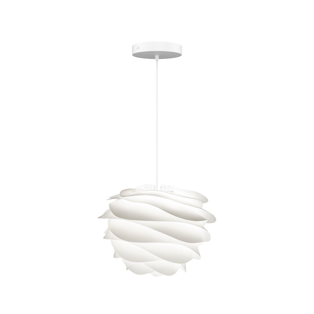 Carmina Hardwired Pendant in White
