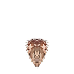 Conia Copper Mini Plug-In Pendant, Black Cord