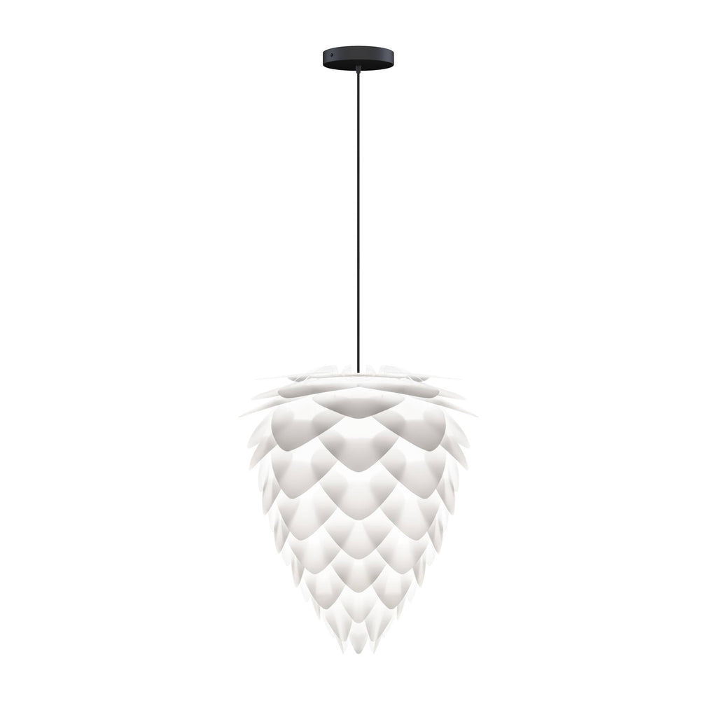 Conia White Mini Hardwired Pendant