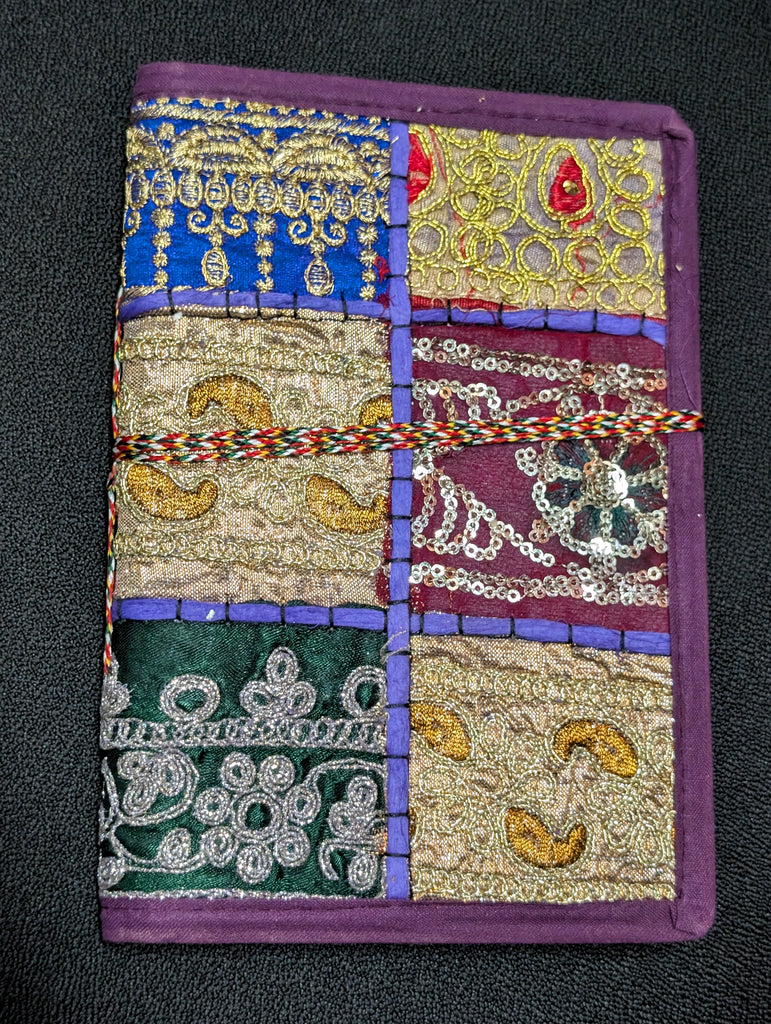 Rajastahni Patchwork Journal - Purple