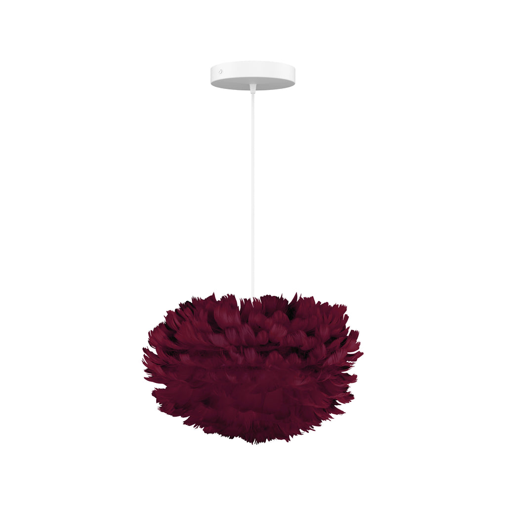 Eos Mini Hardwired Pendant in Red