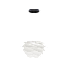 Carmina Mini Hardwired Pendant in White