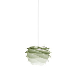 Carmina Mini Plug-In Pendant in Amazonas, White Cord