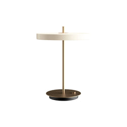 Asteria LED Table Lamp, Pearl White