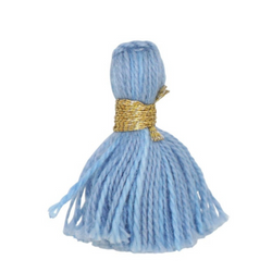 Black Onyx Tassel Necklace, (Choice of Tassel Color)