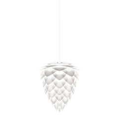 Conia White Medium Plug-In Pendant