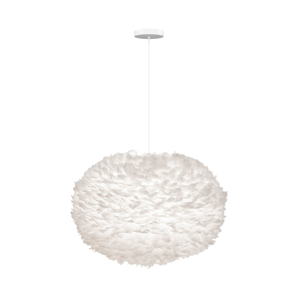 Eos XL Hardwired Pendant in White