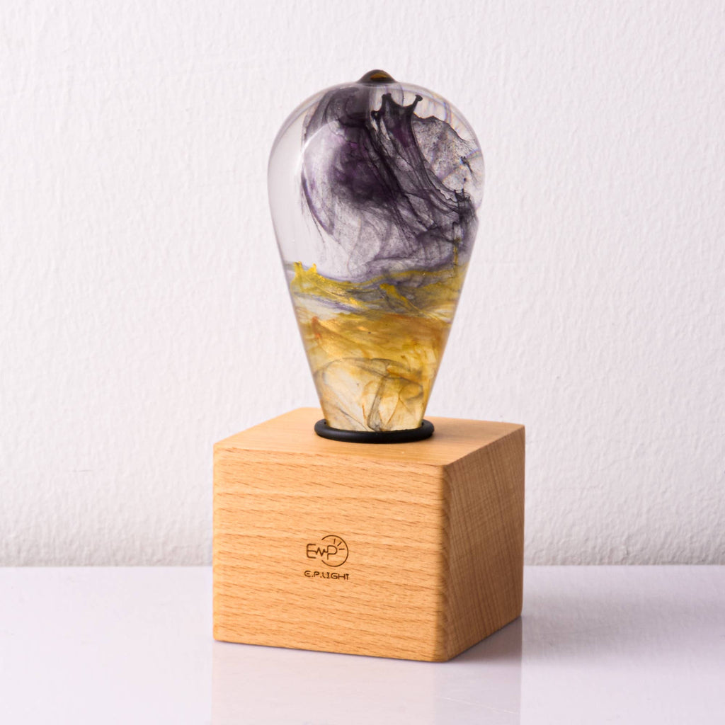 EP LIGHT Handmade Golden LED Light Bulb Novelty Gifts: Bulb Only