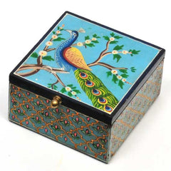 Peacock Box: Wood / 5