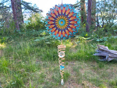 Floral Mandala - Mini Set Wind Spinner