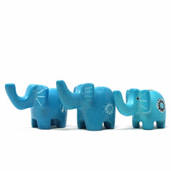 Soapstone Elephants  Medium 2.5