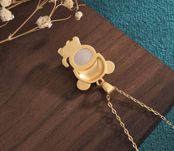 Little Golden Tiger Necklace