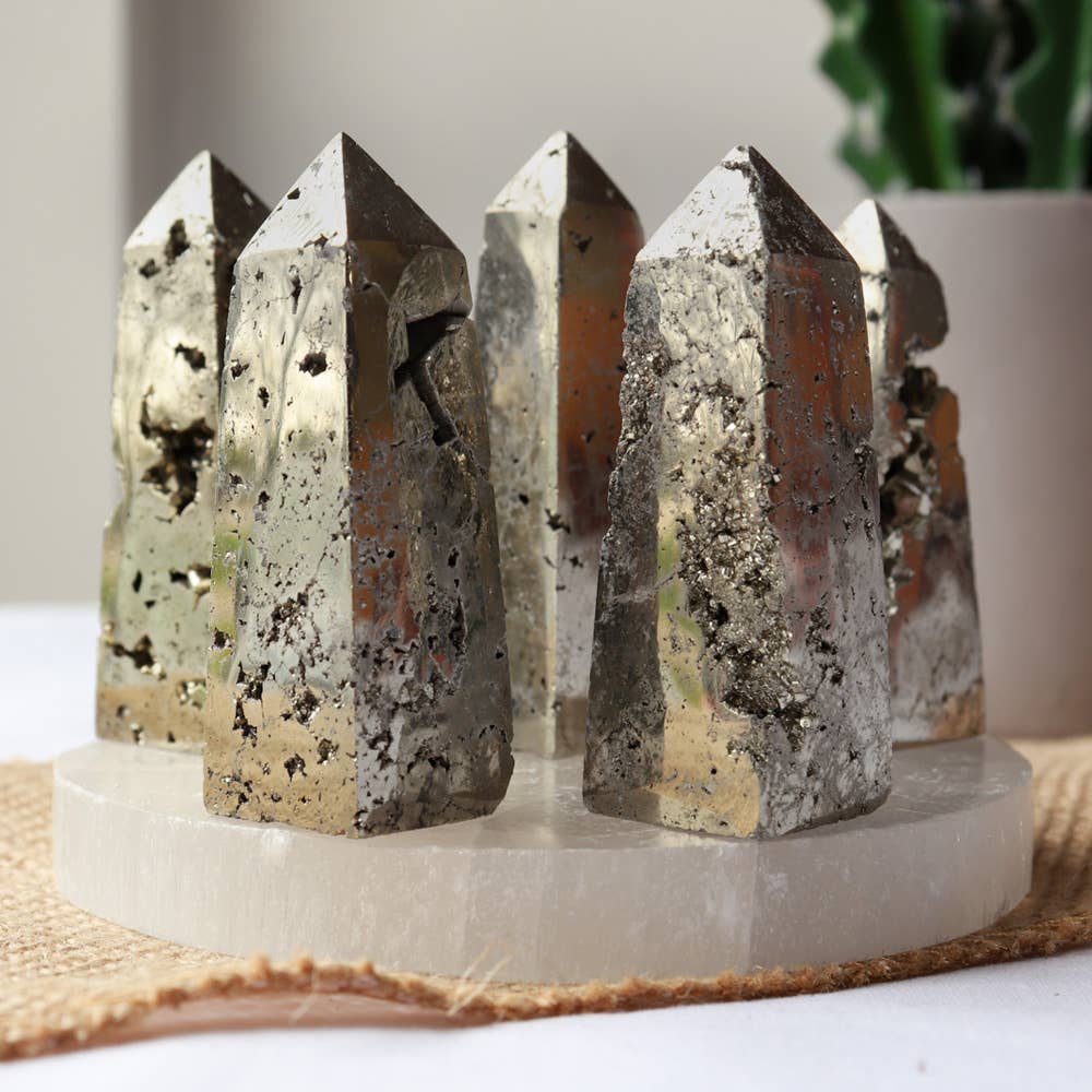 Pyrite Tower Mini | Pyrite from Peru