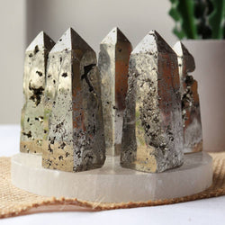 Pyrite Tower Mini | Pyrite from Peru
