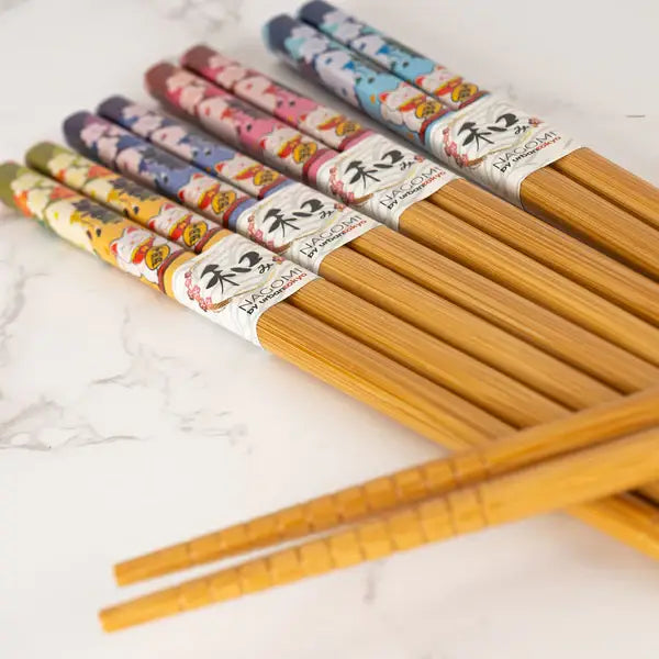 5 Piece Chopsticks Set Sakura