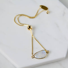 Moonstone Adjustable Bracelet