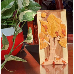 Tree of Life - Hand Carved Keepsake Gift Box