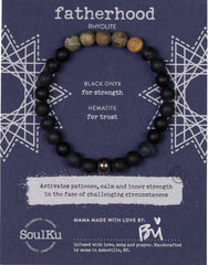 Rhyolite Men's Bracelet For Fatherhood