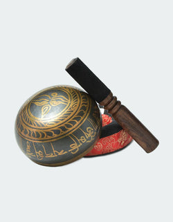 Black Singing Bowl (SB-17L): Large