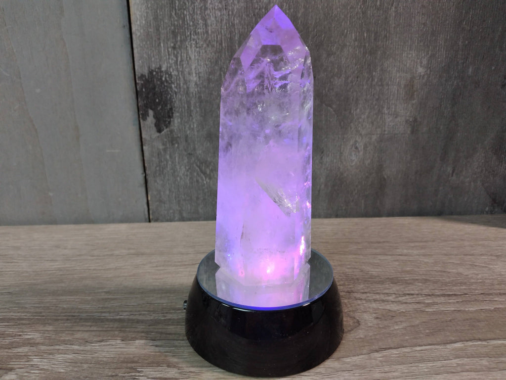 Light Stand 3 Color LED: Silver Color Changing
