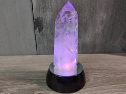 Light Stand 3 Color LED: Silver Color Changing