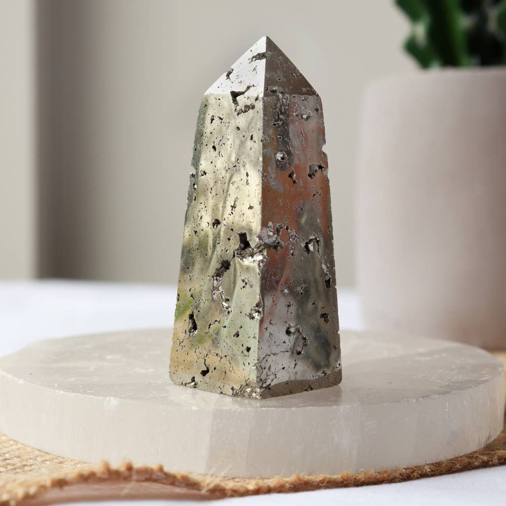 Pyrite Tower Mini | Pyrite from Peru