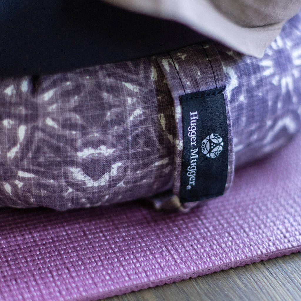 Zafu Meditation Cushion: Plum