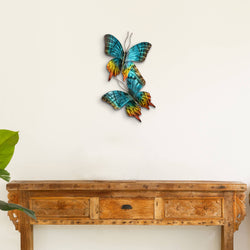 Sunset Moth Pair (Stainless Steel)