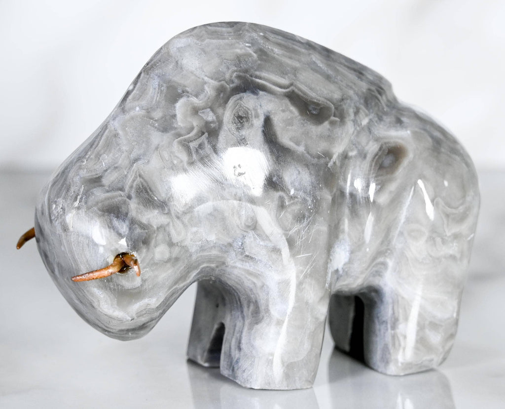 3'' Marble Buffalo