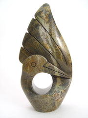 Stone Bird with Wings Up