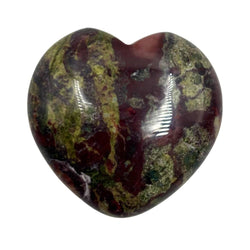 Crystal Heart - Dragon Bloodstone