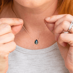 Ivy Aura Mystic Crystal Necklace for Mother-In-Law