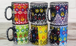 Turkish Ceramic Coffee Mugs