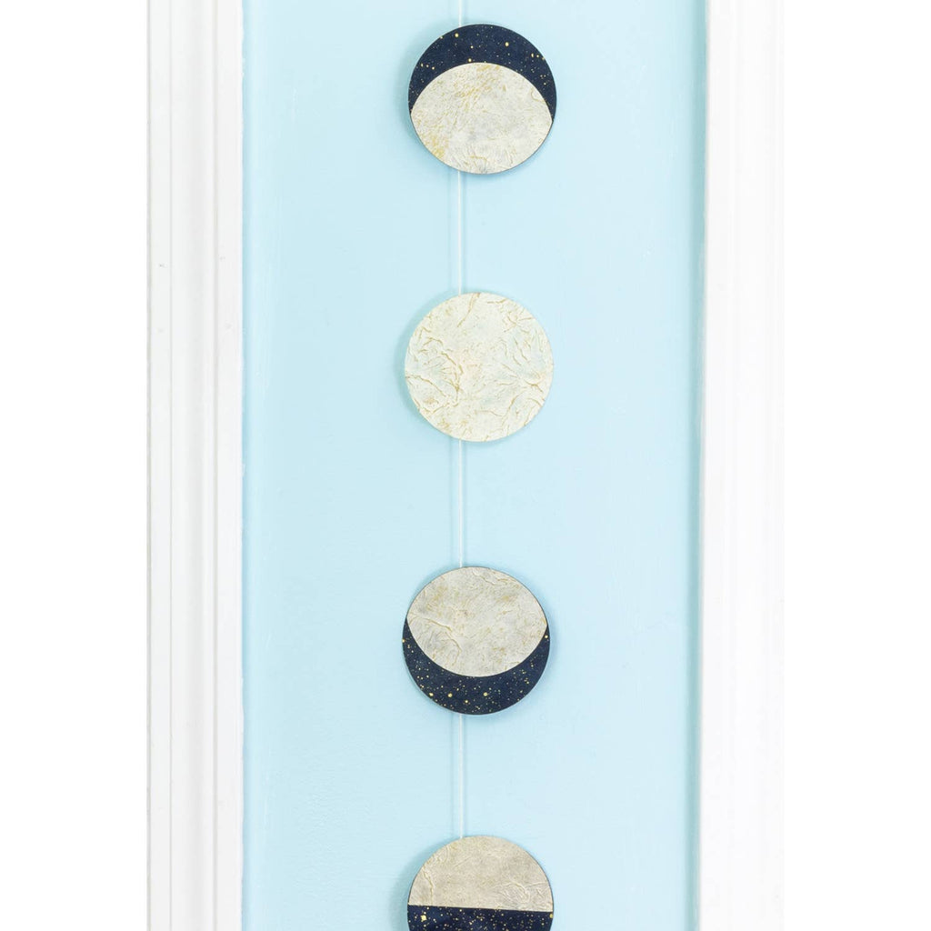 Stardust Moon Phase Eco-Paper Garland