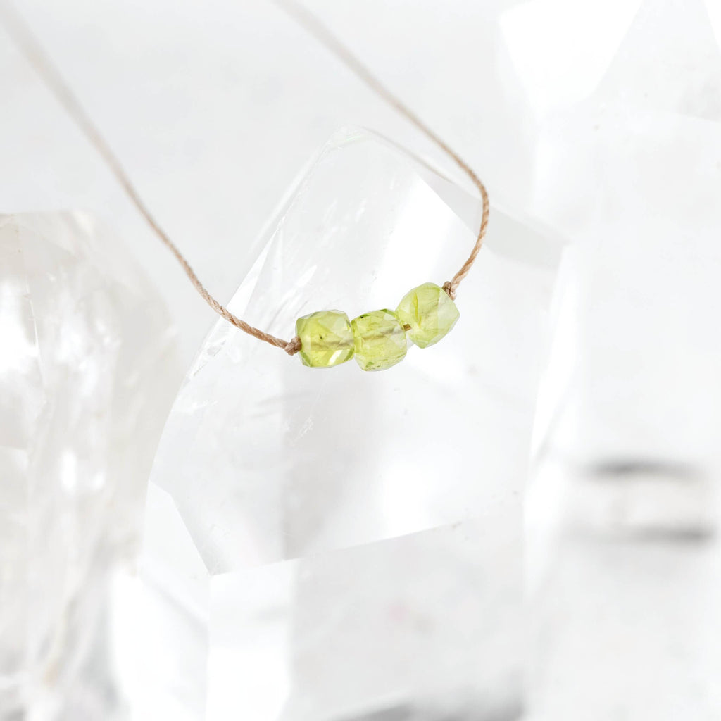 Peridot August Birthstone Necklace