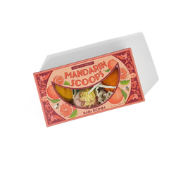Mandarin Scoops Bath Bomb Gift Set made with Botanicals + Fruit