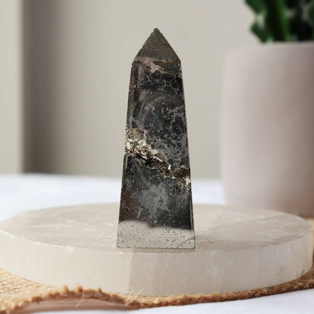 Pyrite Tower Mini | Pyrite from Peru